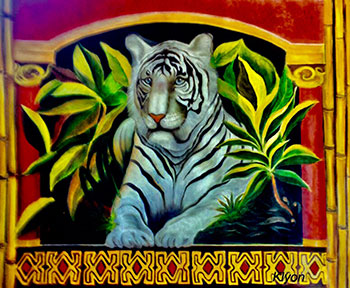 Eastern Tiger oil painting