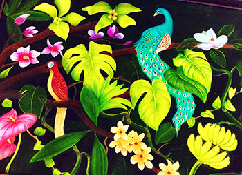 Indonesian Inspiration oil painting